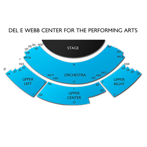 Del E Webb Center for the Performing Arts Tickets Del E Webb Center