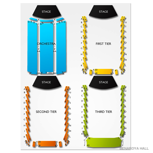 Benaroya Hall Seating Chart Vivid Seats