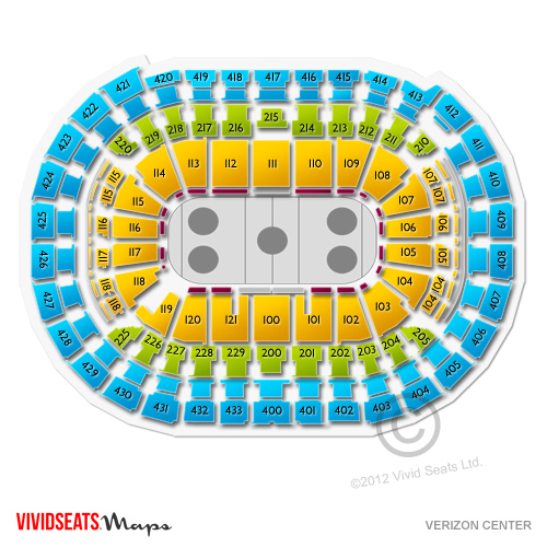 Seating Chart For Capital One Arena