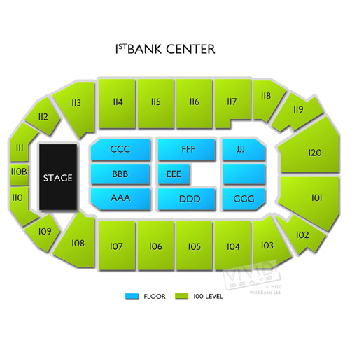 Firstbank Amphitheater Seating Chart