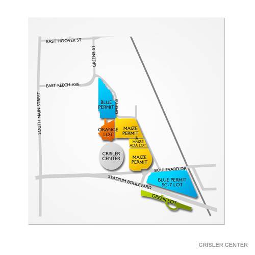 Crisler Center Parking - Crisler Center Parking Map | Vivid Seats