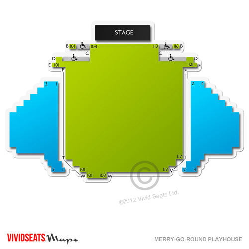 MerryGoRound Playhouse Seating Chart Vivid Seats