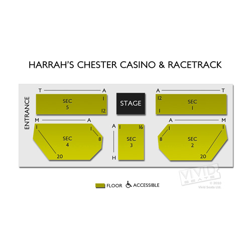 Harrahs Chester Casino & Racetrack Tickets Harrahs Chester Casino