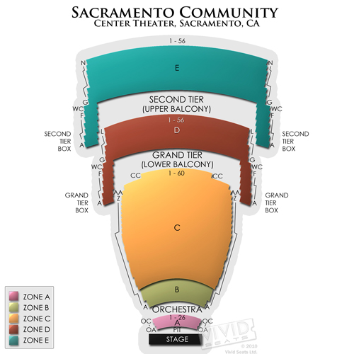 Sacramento Community Center Theater Tickets Sacramento Community