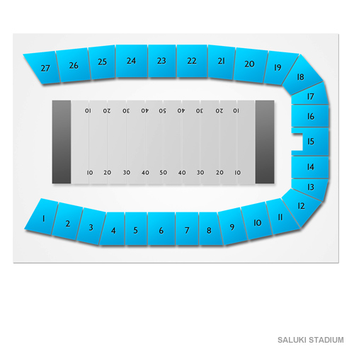 Saluki Stadium Seating Chart Vivid Seats