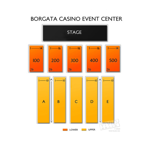 spirit mountain casino event center seating chart