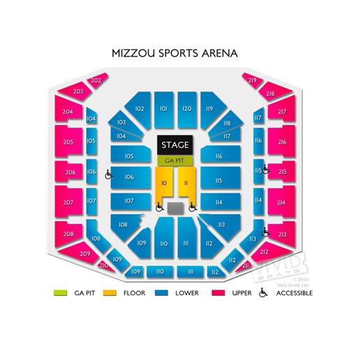 Mizzou Arena Tickets Mizzou Arena Information Mizzou Arena Seating