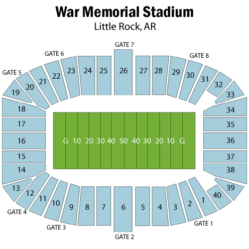 War Memorial Stadium-AR