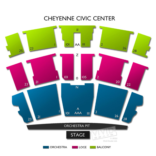 Cheyenne Civic Center Tickets Cheyenne Civic Center Information