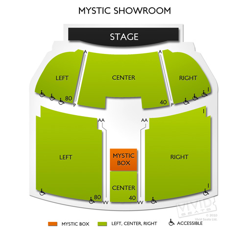 Mystic Lake Amphitheater Seating Chart