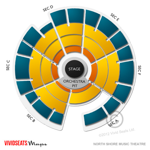 North Shore Music Theatre Seating Chart Vivid Seats