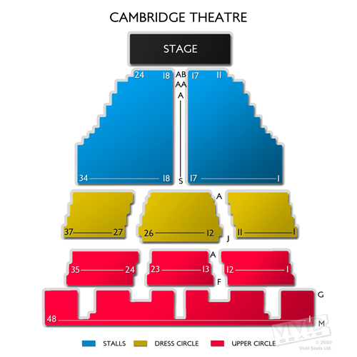 The Sinclair Cambridge Seating Chart