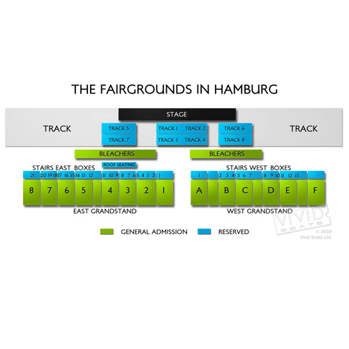 The Fairgrounds in Hamburg Seating Chart Vivid Seats