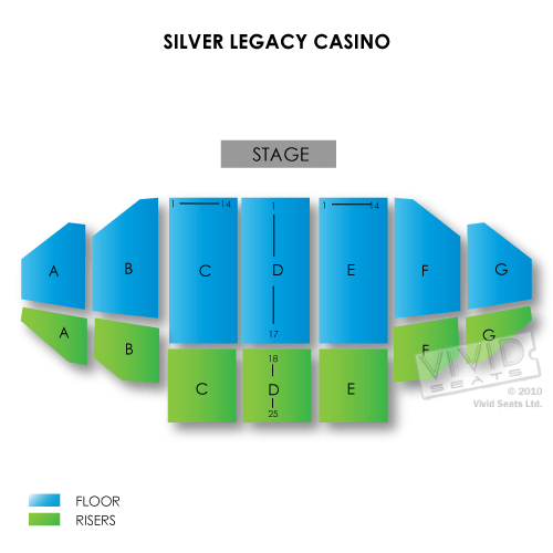 Silver Legacy Concert Seating Chart