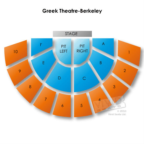Greek Theatre Berkeley Tickets Greek Theatre Berkeley Information