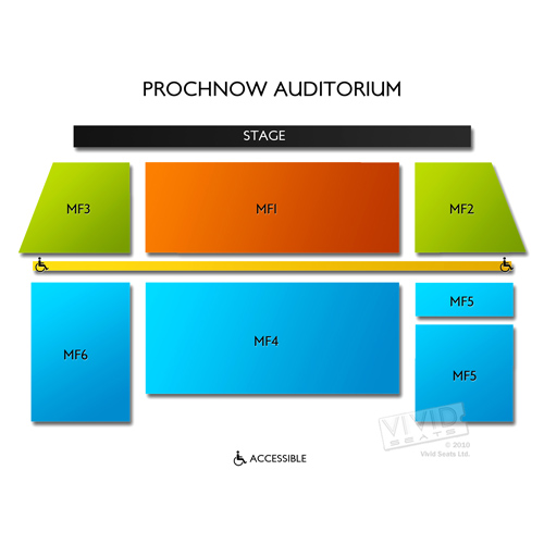 Prochnow Auditorium Seating Chart Vivid Seats