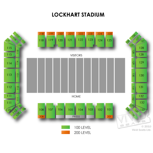Lockhart Stadium Seating Chart Vivid Seats