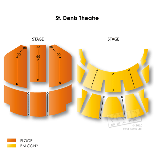 St. Denis Theatre Tickets St. Denis Theatre Information St. Denis