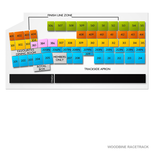 Queen S Plate Seating Chart