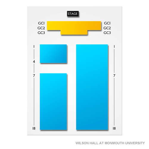 Wilson Hall at Monmouth University Seating Chart Vivid Seats