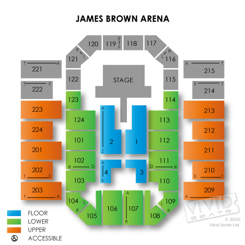 James Brown Arena Tickets
