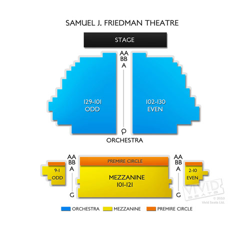 Samuel J. Friedman Theatre Tickets Samuel J. Friedman Theatre