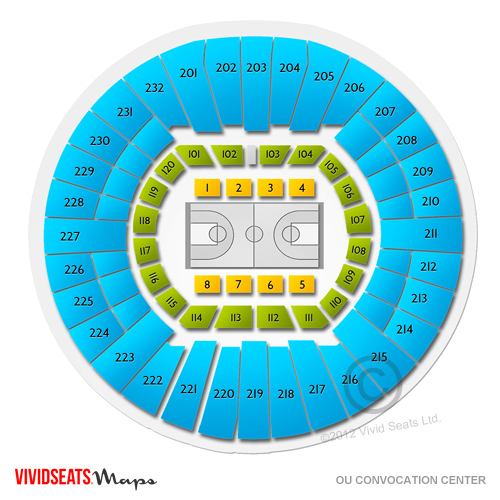 Ohio Convocation Center Seating Chart Vivid Seats