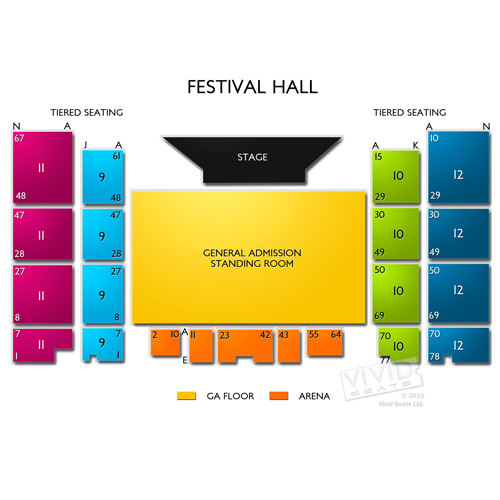 Power Trip Festival Seating Chart