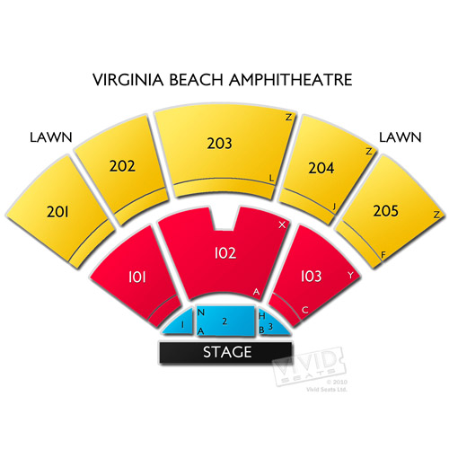 Virginia Beach Amphitheater Seating