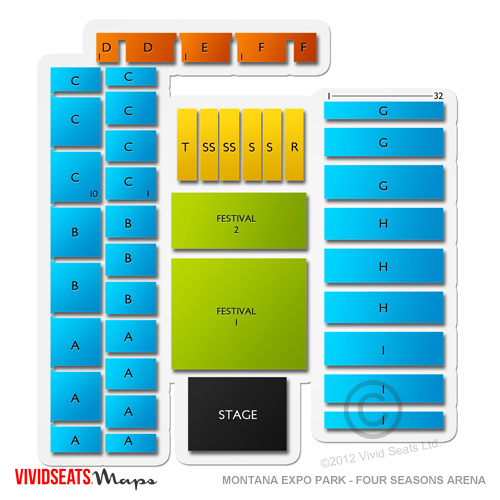 Montana Expo Park at Four Seasons Arena Seating Chart Vivid Seats