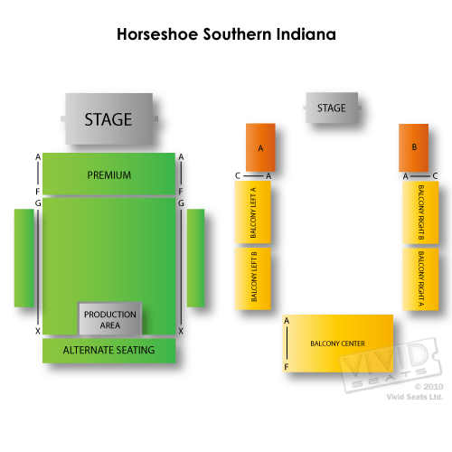 horseshoe casino southern indiana events