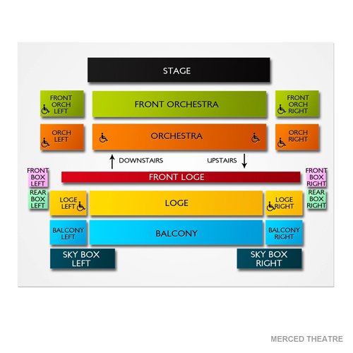 Merced Theatre Seating Chart Vivid Seats