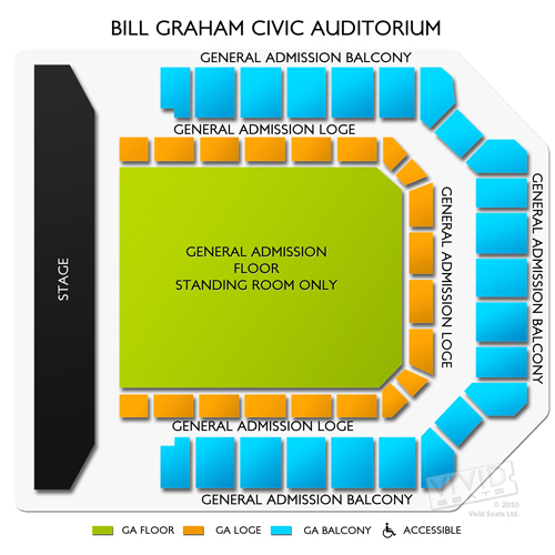 Bill Graham Civic Auditorium Tickets Bill Graham Civic