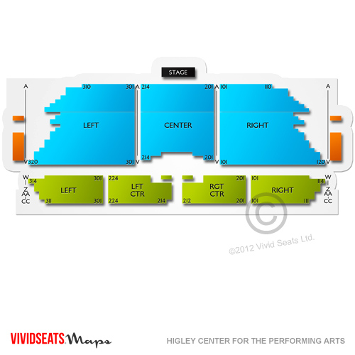 Higley Center for the Performing Arts Tickets Higley Center for the