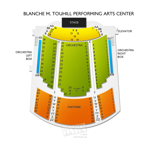 Blanche M. Touhill Performing Arts Center Ticket Information