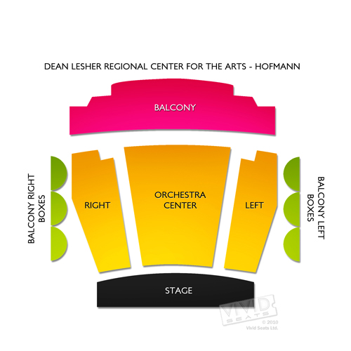 Lesher Center for the Arts Seating Chart Vivid Seats