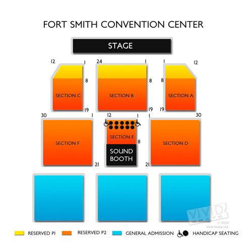 Fort Smith Convention Center Seating Chart Vivid Seats