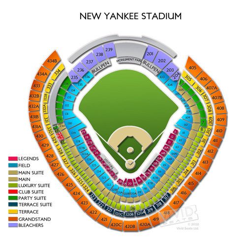 Tampa Yankees Stadium Seating Chart