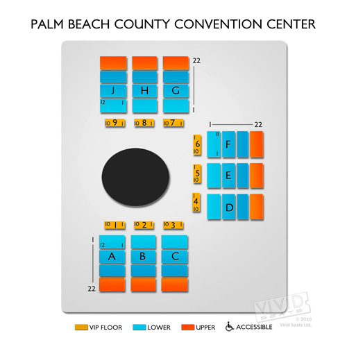 Palm Beach County Convention Center Seating Chart Vivid Seats