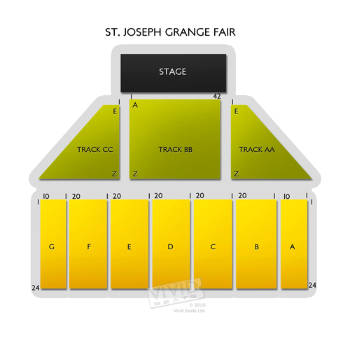 St. Joseph Grange Fair Seating Chart Vivid Seats
