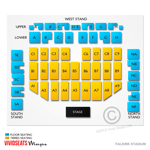 Falkirk Stadium Seating Chart Vivid Seats