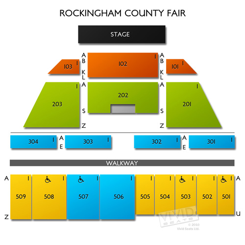 Rockingham County Fair Seating Chart