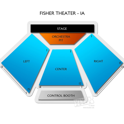 Fisher Theater Seating