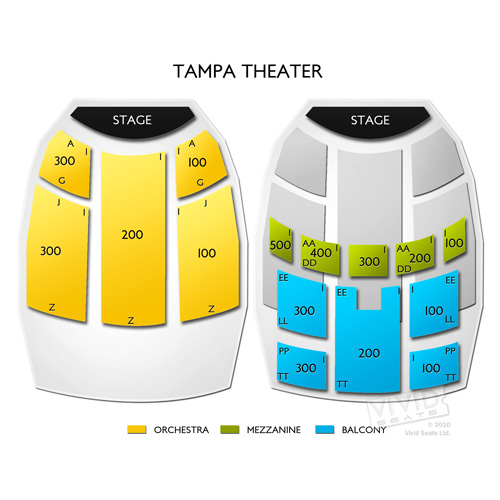 Tampa Theatre Tickets Tampa Theatre Information Tampa Theatre Seating Chart