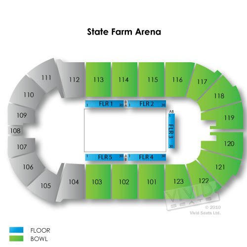 State Farm Arena Tickets State Farm Arena Seating Chart Vivid Seats
