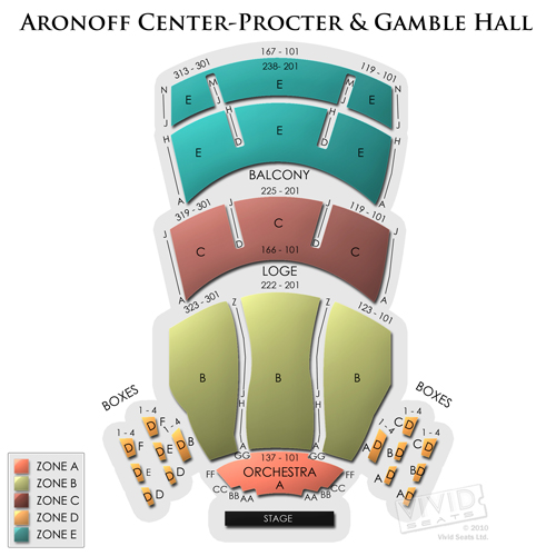 Aronoff Center - Procter and Gamble Hall
