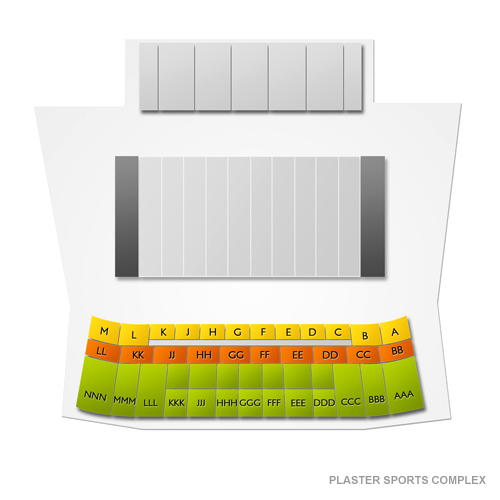 Plaster Sports Complex Seating Chart Vivid Seats