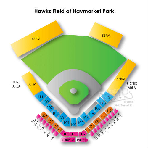 Hawks Field at Haymarket Park Seating Chart | Vivid Seats