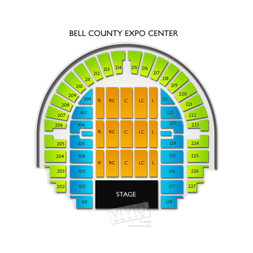 Bell County Expo Center Seating Chart Maps Belton Bank2home com