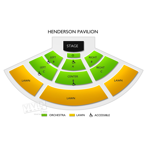Henderson Pavilion Tickets Henderson Pavilion Information Henderson